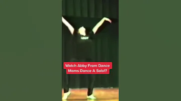 Watch Abby Lee Miller From Dance Moms Perform A Solo As A Teenager!