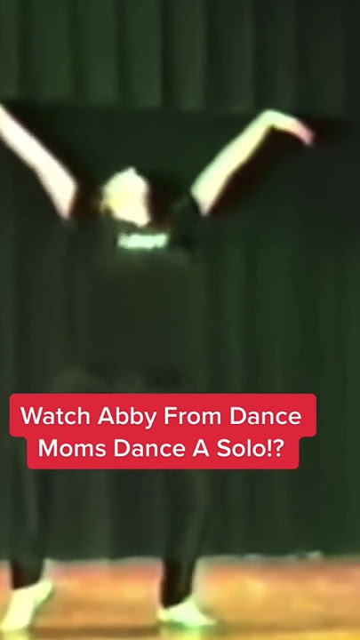 Watch Abby Lee Miller From Dance Moms Perform A Solo As A Teenager!