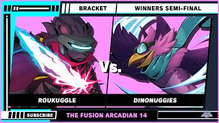 The Fusion Arcadian 14 - Bracket - Roukuggle (Clairen) VS DinoNuggies (Wrastor) - RoA2