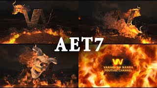 (Hell Fire Logo) - Description Download - AE Free Template