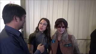 Spiral Farm: Jade Fusco and Amanda Plummer Red Carpet Interview
