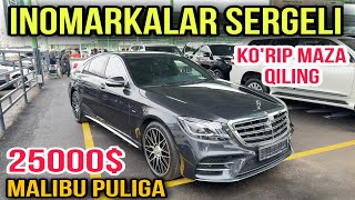 Malibu puliga yangidek Inomarkalar… Mers, Lexus, Tayota, Kia, Hyundai, Wolfswagen, Byd …