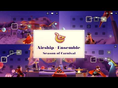 【Sky楽譜合奏】 Airship (46番) カーニバルの季節  　Sky星を紡ぐ子どもたち