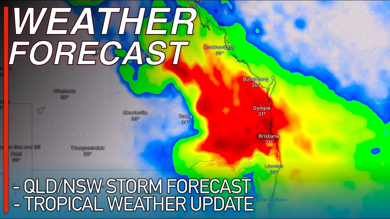 Strong Severe Thunderstorms Forecast to Lash Queensland and New South ...