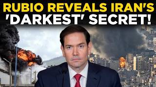 Marco Rubio live: 'Iranians Hitting Us Everywhere', Rubio's Big Nuclear Declaration On Iran | LIVE