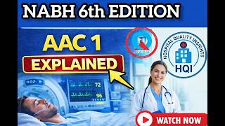 Full AAC 1 | Clinical Services Scope, Staffing & Display Requirements | Chapter 1 | NABH 6th Edition News