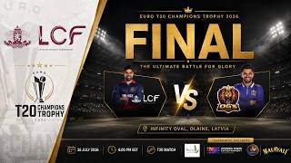 EURO T20 CHAMPIONS TROPHY | Latvia A vs Olaine Giants CC | Final | Latvian Cricket Federation