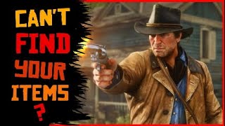 How To Find Your Lost Items | Jawbone knife Hunter axe ect | RDR2 online red dead redemption 2