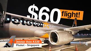 JETSTAR ASIA (It&#39;s so CHEAP!😱) | Phuket to Singapore Trip Report