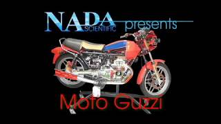 Motorcycle Cut Away V-Twin Engine Moto Guzzi - NADA Scientific