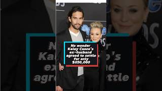 No Wonder Kaley Cuocos Ex-Husband Agreed To Settle For Only 250,000