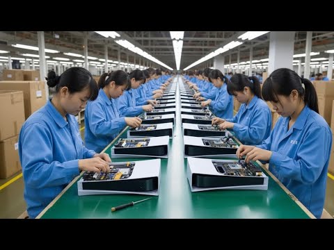 PS5 Gaming Console Manufacturing Process Inside Factory | How ...