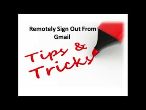 Vídeo: Com tancar la sessió de Gmail?