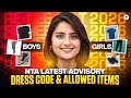 NTA Latest DRESS CODE & Allowed Items Update | RE-NEET 2026 | Seep Pahuja