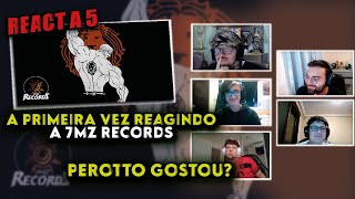 REACT A 5 - ESCANOR - Lucas A.R.T. e Gabriel Rodrigues [Prod. Instinct] - 7 Minutoz [GRUPO REAGE]