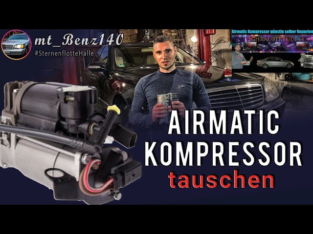 Luftfederung Kompressor + Ventilblock + Relais Für Mercedes-Benz W220  Airmatic