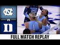 North Carolina vs. Duke Full Match Replay | 2025 ACC Volleyball