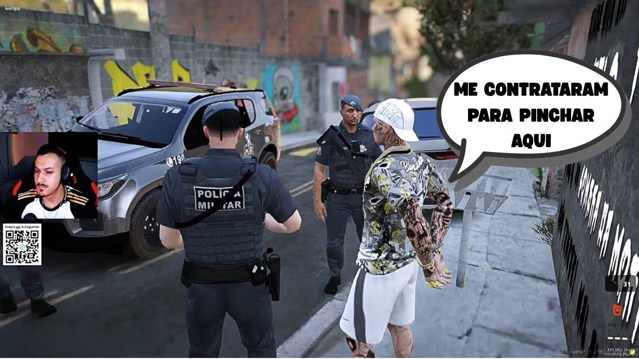 A ABORDAGEM ESTAVA OCORRENDO TRANQUILA ATÉ QUE... - GTA RP