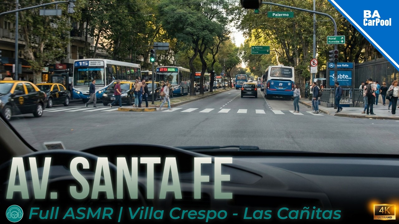 Santa Fe en estado puro | FULL ASMR | Anchorena → Roosevelt