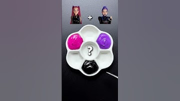 KPop Demon Hunters Color Mixing (Part 83)#kpopdemonhunters #colormixing #huntrix #sharkzhan