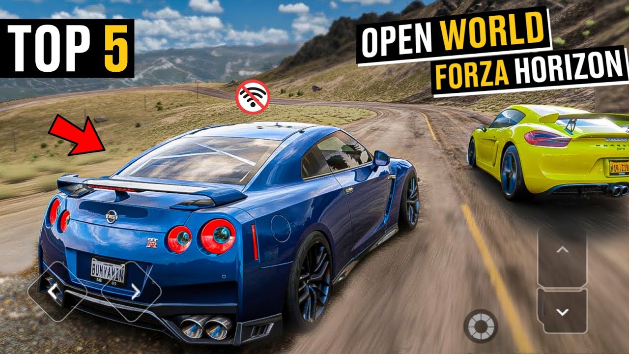 Top 5 Open World Car Games Like Forza Horizon For Android 2026 | Offline Car Games