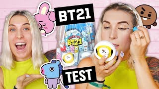 🇰🇷TEST kosmetyków BT21? Cała twarz koreańskimi produktami 🇰🇷Agnieszka Grzelak Beauty