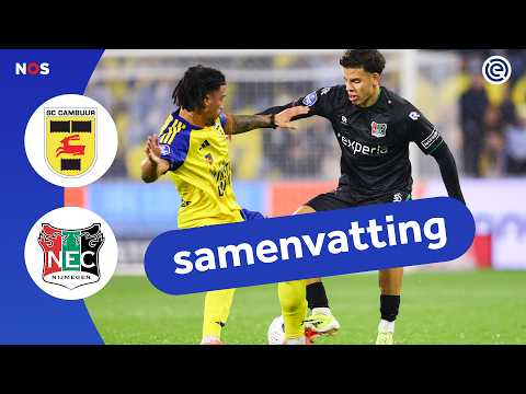 Samenvatting SC Cambuur - NEC Nijmegen