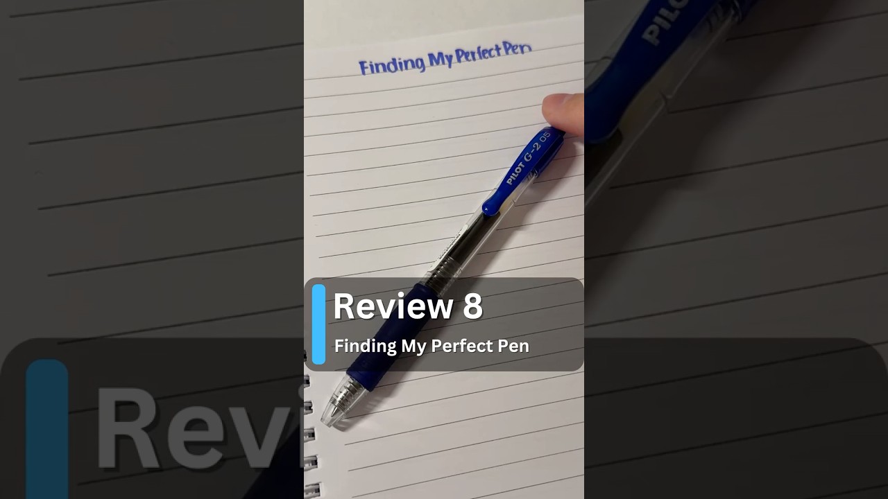 Pilot G2 05 Review 🖋️