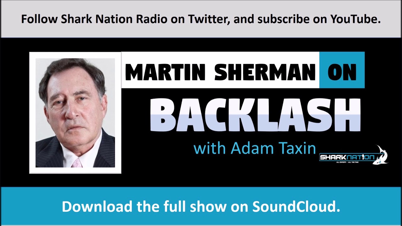 backlash winner Martin Sherman interviewed by Adam Taxin on 