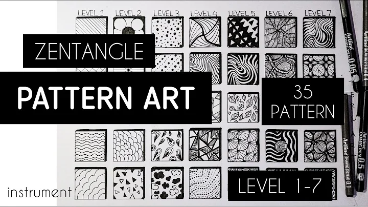 Zentangle Pattern Drawing Challenge #3 | Zentangle Pattern| #DrawingChallenge #StayHome