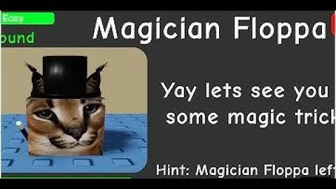 How To Get The “Magician Floppa” | Find The Floppa Morphs #roblox #floppa