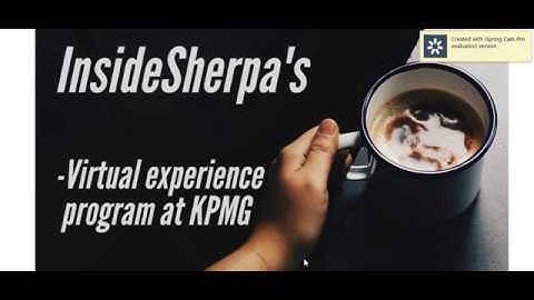 KPMG VIRTUAL EXPERIENCE | KPMG | ANALYTICS | Free Course