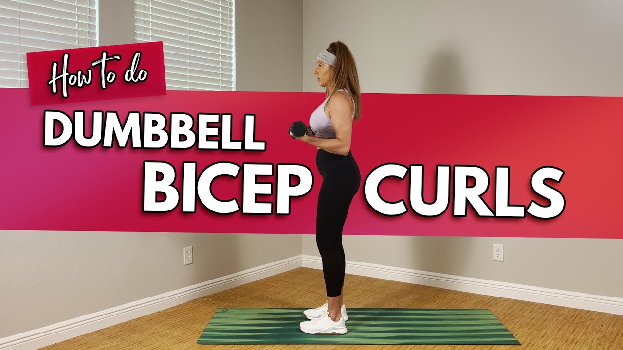 How to Perform a Dumbbell Bicep Curl - YouTube