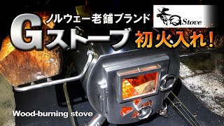 【G-Stove】薪ストーブ初火入れ！ミニ雪中キャンプでワイルド串焼きキャンプ飯 [PICA富士西湖①]