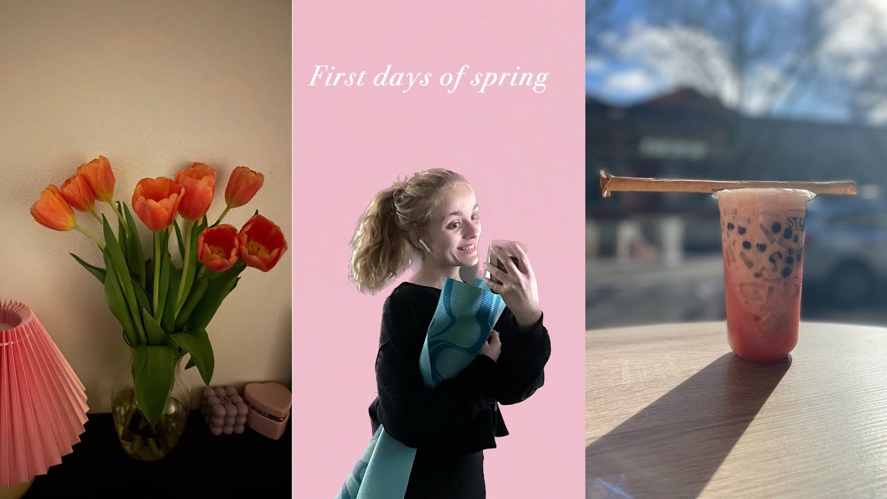 First days of spring vlog 2023 - YouTube