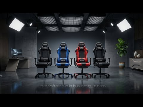 Ghế Gaming Streamer Gt-Racing VQ1388 - Ngả Lưng 180º , Da Pu Nano Thoáng Khí Có Gác Chân Tiện Lợi