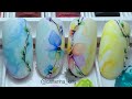 Quick and Easy Aquarelle Flower Design Level I | Nail Art con Aquarelli |Дизайн Ногтей Акварель