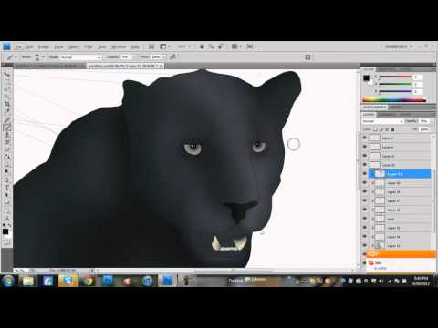 Link entry - Jimb (Panther painting)