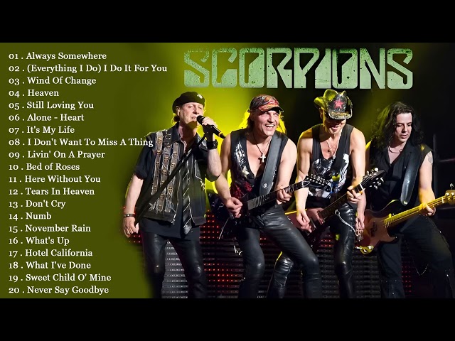 Scorpions Gold - The Best Of Scorpions - Scorpions Greatest Hits Full Album class=