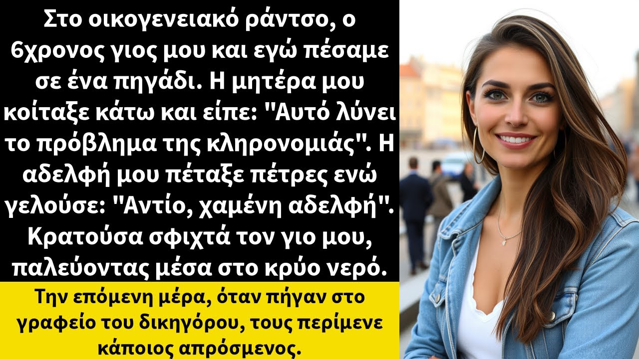 Στο οικογενειακό ράντσο, ο 6χρονος γιος μου και εγώ πέσαμε σε ένα πηγάδι.