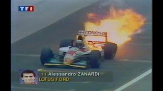 F1 1993 Résumé du Grand Prix de Saint Marin en Francais (TF1)