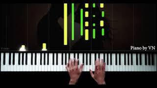 HASRETİNDEN - ŞƏFİQƏ AXUNDOVA - Piano Tutorial by VN