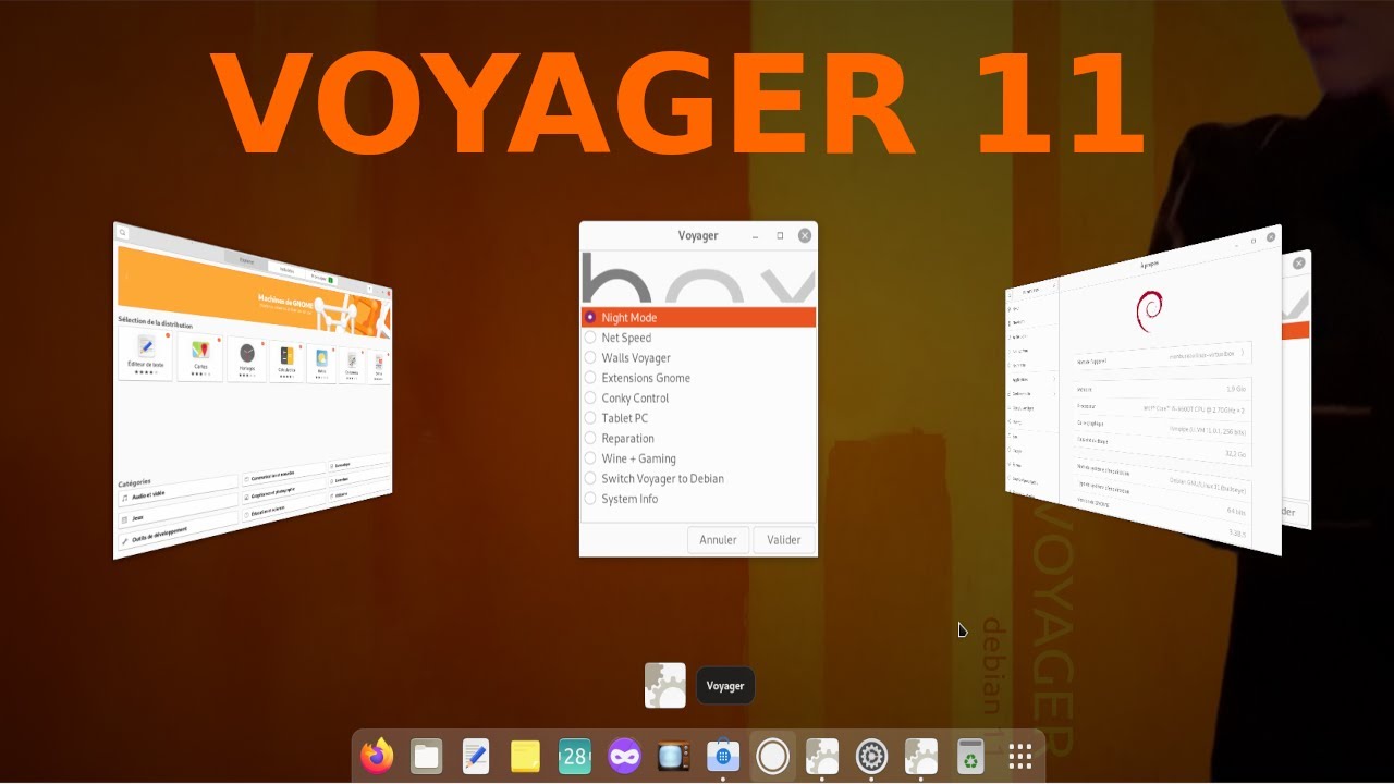 voyager 11 linux