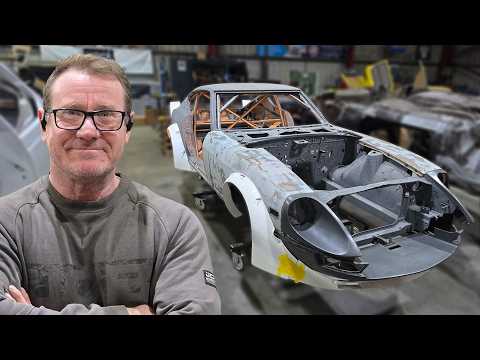 The Wildest Datsun Build: V8 Swap + Custom Gull-Wing Conversion - Roll Cage is in ! thumbnail