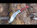 Knife making  turn an old knife in a beautiful knife  creative daily works