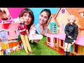 Oyuncak bebek evleri. Ayşe ve Ümit kiralık ev arıyorlar! Barbie oyunu