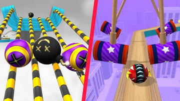 GOING BALLS 💣Hard Levels🤯 All Levels Gameplay Android, iOS (Part 288)