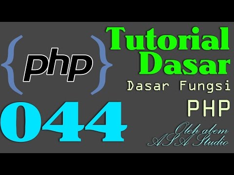 PHP Dasar Video Tutorial 044  Substr Replace