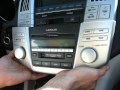 How to Remove Navigation Display / Radio CD Changer from Lexus RX330 RX350 for Repair.