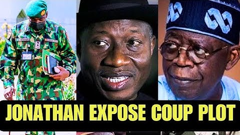 STAATSSTAATSPLOT! Oud-president Jonathan legt spanningen bloot rond militaire staatsgreep in Aso ...